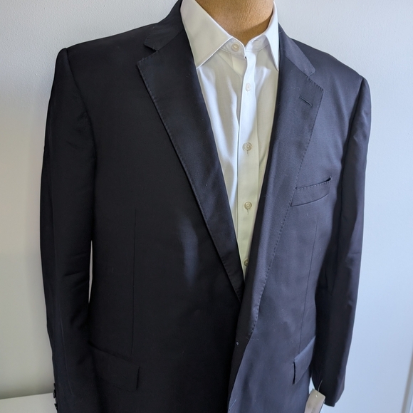 🇨🇦SAMUELSOHN 51R Portly Fit Navy - Picture 2 of 16